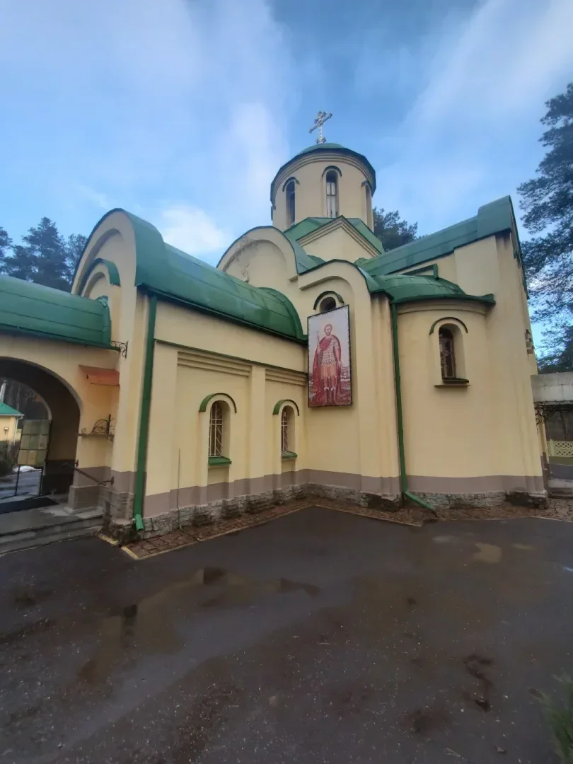 Храм Дмитрия Донского в Печах, Борисовский район